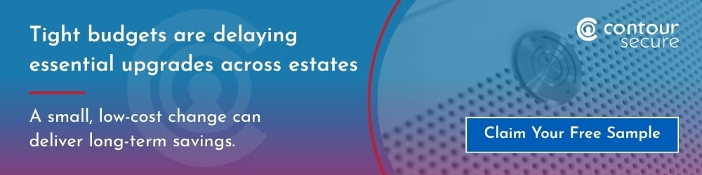 flat-surfaced cam locks